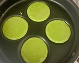 抹茶小豆パンケーキ作り方8写真