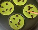 抹茶小豆パンケーキ作り方9写真