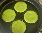 抹茶小豆パンケーキ作り方10写真