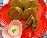 抹茶小豆パンケーキ作り方13写真