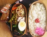 お弁当★なすオクラピリ辛揚げ浸し★常備菜作り方6写真