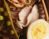 チャーシュー煮豚★正月お節おもてなし弁当作り方8写真