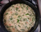 モロヘイヤ入りねばねばとろろの鉄板焼き作り方11写真