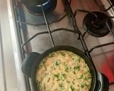 モロヘイヤ入りねばねばとろろの鉄板焼き作り方12写真