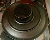 モロヘイヤ入りねばねばとろろの鉄板焼き作り方13写真