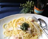 レンジdeエリンギとベーコンのパスタ作り方3写真