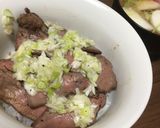 ネギ塩牛タン丼作り方5写真
