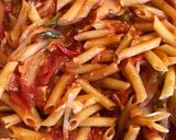 簡単！ナポリタン風トマトペンネ作り方6写真