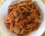 簡単！ナポリタン風トマトペンネ作り方8写真