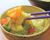 トマトとオクラとめかぶのそうめんつゆ作り方3写真
