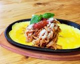 ちゃんぽん麺のフライパンイタリアン卵ひき作り方9写真