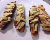 レンジで蒸し茄子の味噌ケチャチーズ作り方6写真
