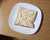お子さんと♡煮切りみりんチーズトースト作り方3写真