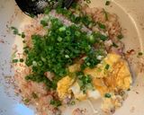 塩辛の炒飯〜味噌風味作り方5写真