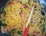 自炊飯 ポン酢とゆず胡椒のパスタ作り方11写真