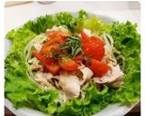 簡単！完熟トマトソースの冷しゃぶパスタ♡作り方8写真