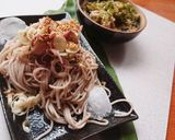 夏バテ退散！つけ麺風具だくさん豚ナスだれ作り方7写真