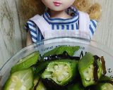 リカちゃん♡オクラと塩こんぶ即席漬けꕤ作り方10写真