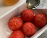 梅酢冷やしトマト作り方2写真