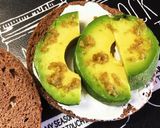 大人味♡アボカドと生ハムのベーグルサンド作り方3写真