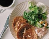 オートミールパンケーキ作り方5写真