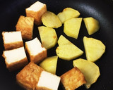 厚揚げとじゃがいものこってり味噌照り焼き作り方3写真