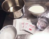 カフェ仕込み〜ロイヤルミルクティー作り方1写真