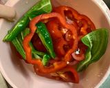 パプリカの肉詰め作り方1写真