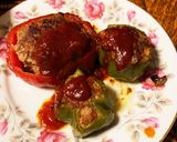 パプリカの肉詰め作り方4写真