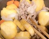 さつまいもの肉じゃが☆*°作り方2写真