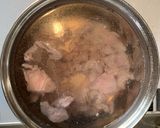 具沢山牛スジスープごはん作り方1写真
