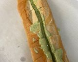 ラフテーバジルエッグチーズバゲットサンド作り方3写真