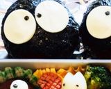 簡単 トトロ キャラ弁 ネコバス アニメ作り方1写真