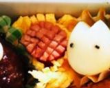 簡単 トトロ キャラ弁 ネコバス アニメ作り方5写真