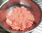 鮮やかピーマンの肉詰め♪作り方1写真