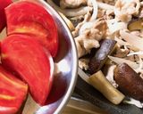 *豚肉となす、トマトの炒め物*作り方2写真