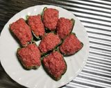 鮮やかピーマンの肉詰め♪作り方3写真