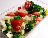 ブロッコリーとトマトの玉ねぎドレッシング作り方3写真