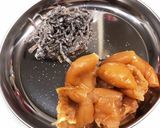 スナップエンドウ の　梅・塩昆布和え作り方4写真