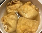 煮崩れなし!餅チーズ巾着の作り方作り方4写真