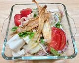 ゴボウと木綿豆腐のエスニックサラダ♡作り方20写真