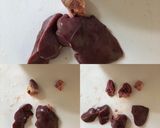 ハツ付き鶏レバーの甘辛煮（覚書）作り方3写真