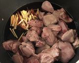 ハツ付き鶏レバーの甘辛煮（覚書）作り方6写真