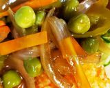 しゃけの野菜甘酢あんかけ作り方11写真
