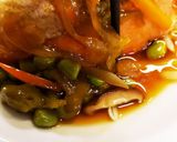 しゃけの野菜甘酢あんかけ作り方12写真