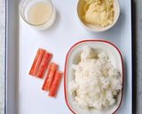 トロトロ♪かにかまリゾット風作り方1写真