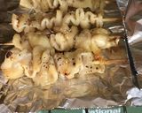 自家製サラダチキンの鶏皮で★焼き鳥作り方4写真