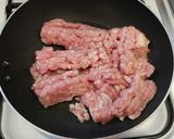 シログワイと豚挽き肉の炒め物 (中華)作り方5写真