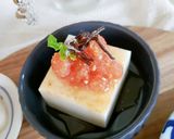 豆腐の和風トマトシャーベットのせ作り方3写真