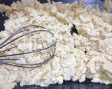 レンジ簡単豆腐とカニカマと枝豆の和風巾着作り方3写真